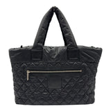シャネル CHANEL コココクーントートGM A47107 17番台 ブラック ナイロン/レザー レディース トートバッグ