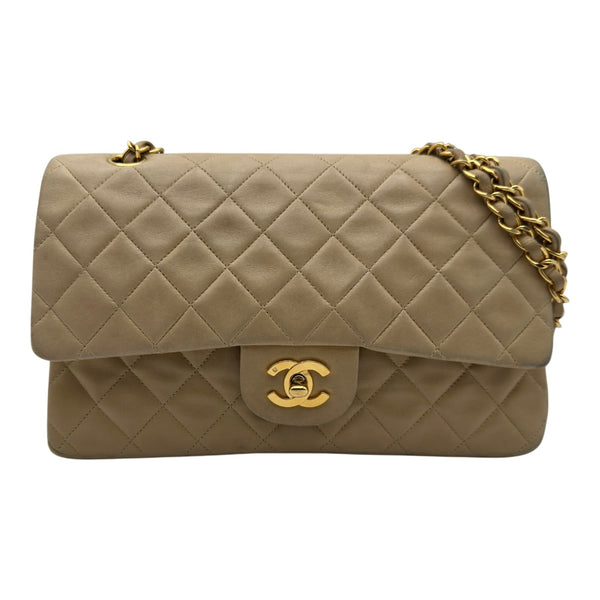 シャネル CHANEL マトラッセ25 A01112 2番台 ベージュ ゴールド金具