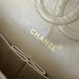 シャネル CHANEL マトラッセ25 A01112 2番台 ベージュ ゴールド金具 ラムスキン レディース ショルダーバッグ