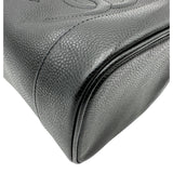 シャネル CHANEL バニティバッグ A01998 5番台 ブラック ゴールド金具 キャビアスキン レディース ハンドバッグ
