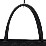 シャネル CHANEL 復刻トート A01804 7番台 ブラック ゴールド金具 キャビアスキン レディース トートバッグ