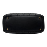 シャネル CHANEL マトラッセ チェーンハンドバッグ A67493 17番台 ブラック ゴールド金具 カーフスキン レディース ハンドバッグ