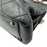 シャネル CHANEL マトラッセ チェーンハンドバッグ A67493 17番台 ブラック ゴールド金具 カーフスキン レディース ハンドバッグ