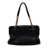 シャネル CHANEL マトラッセ チェーンハンドバッグ A67493 17番台 ブラック ゴールド金具 カーフスキン レディース ハンドバッグ