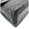 シャネル CHANEL マトラッセ トップハンドル ハンドバッグ A12397 6番台 ブラック シルバー金具 キャビアスキン レディース ハンドバッグ