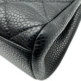 シャネル CHANEL マトラッセ スモールボーリングバッグ AS6135 ブラック ゴールド金具 キャビアスキン レディース ショルダーバッグ