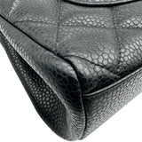 シャネル CHANEL マトラッセ スモールボーリングバッグ AS6135 ブラック ゴールド金具 キャビアスキン レディース ショルダーバッグ