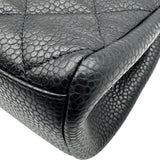 シャネル CHANEL マトラッセ スモールボーリングバッグ AS6135 ブラック ゴールド金具 キャビアスキン レディース ショルダーバッグ