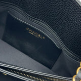 シャネル CHANEL マトラッセ スモールボーリングバッグ AS6135 ブラック ゴールド金具 キャビアスキン レディース ショルダーバッグ