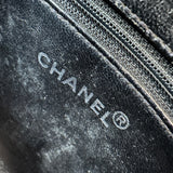 シャネル CHANEL 復刻トート A01804 5番台 ブラック シルバー金具 キャビアスキン レディース トートバッグ