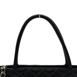 シャネル CHANEL 復刻トート A01804 5番台 ブラック シルバー金具 キャビアスキン レディース トートバッグ