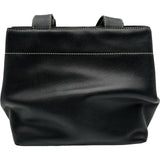 シャネル CHANEL ターンロック ハンドバッグ 7番台 ブラック シルバー金具 キャビアスキン レディース ショルダーバッグ
