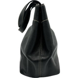 シャネル CHANEL ターンロック ハンドバッグ 7番台 ブラック シルバー金具 キャビアスキン レディース ショルダーバッグ