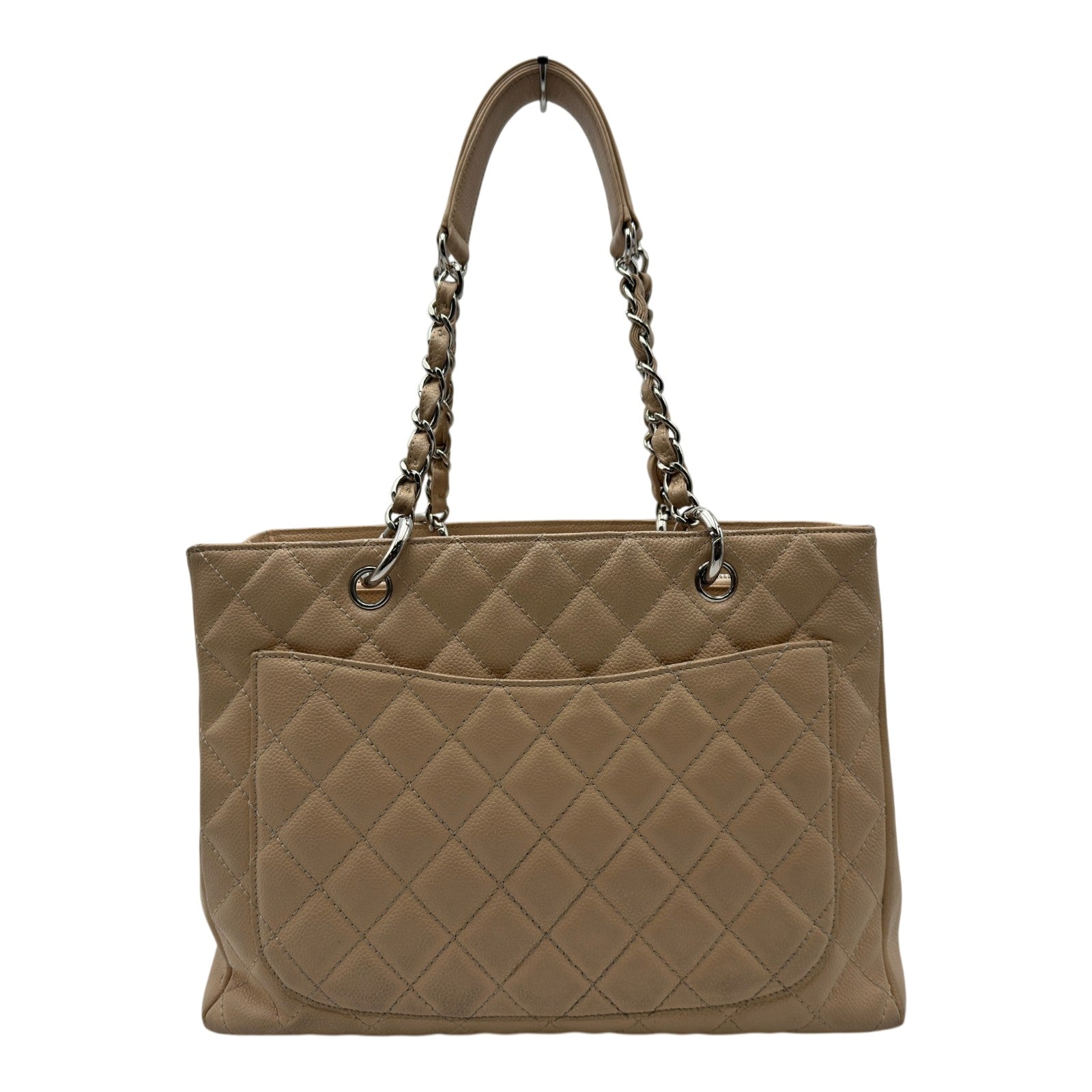 シャネル CHANEL GSTチェーントートバッグ A50995 12番台 ベージュ
