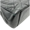 シャネル CHANEL GSTチェーントートバッグ A50995 14番台 ブラック シルバー金具 キャビアスキン レディース トートバッグ