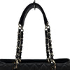 シャネル CHANEL GSTチェーントートバッグ A50995 14番台 ブラック シルバー金具 キャビアスキン レディース トートバッグ
