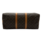 ルイ・ヴィトン LOUIS VUITTON キーポル・バンドリエール50 M41416 ブラウン モノグラム/レザー レディース ボストンバッグ