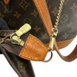 ルイ・ヴィトン LOUIS VUITTON バケットPM M42238 ブラウン モノグラム/レザー レディース トートバッグ