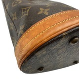 ルイ・ヴィトン LOUIS VUITTON バケットPM M42238 ブラウン モノグラム/レザー レディース トートバッグ
