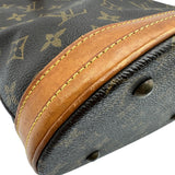 ルイ・ヴィトン LOUIS VUITTON バケットPM M42238 ブラウン モノグラム/レザー レディース トートバッグ