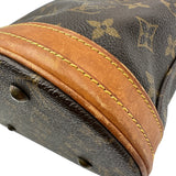 ルイ・ヴィトン LOUIS VUITTON バケットPM M42238 ブラウン モノグラム/レザー レディース トートバッグ