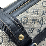 ルイ・ヴィトン LOUIS VUITTON ジョセフィーヌPM M92214 ネイビー キャンバス レディース ハンドバッグ