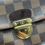 ルイ・ヴィトン LOUIS VUITTON ラヴェッロGM N60006 ブラウン ダミエ・レザー レディース ショルダーバッグ