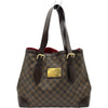 ルイ・ヴィトン LOUIS VUITTON ハムステッドMM N51204 ブラウン ダミエ レディース トートバッグ