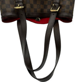 ルイ・ヴィトン LOUIS VUITTON ハムステッドMM N51204 ブラウン ダミエ レディース トートバッグ
