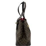 ルイ・ヴィトン LOUIS VUITTON ハムステッドMM N51204 ブラウン ダミエ レディース トートバッグ