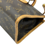 ルイ・ヴィトン LOUIS VUITTON ポパンクール M40009 ブラウン モノグラムキャンバス レディース ハンドバッグ