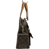 ルイ・ヴィトン LOUIS VUITTON エクサントリ・シテ M51161 ブラウン モノグラムキャンバス レディース ハンドバッグ