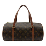 ルイ・ヴィトン LOUIS VUITTON パピヨン30 M51365 ブラウン モノグラム/レザー レディース ハンドバッグ