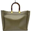 フェンディ FENDI サンシャイン ミディアム 8BH386 カーキ カーフ レディース トートバッグ ショルダーバッグ