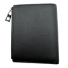 ロエベ LOEWE スリム コンパクト ウォレット C660W73X02 ブラック シルバー金具 ソフトグレインカーフ メンズ 二つ折り財布