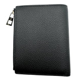 ロエベ LOEWE スリム コンパクト ウォレット C660W73X02 ブラック シルバー金具 ソフトグレインカーフ メンズ 二つ折り財布