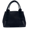 バレンシアガ BALENCIAGA ネイビーカバスS 339933 ブラック キャンバス レディース トートバッグ