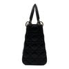 クリスチャン・ディオール Christian Dior レディディオール ミディアム M05650N6E ブラック カナージュラムスキン レディース ショルダーバッグ