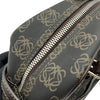 ロエベ LOEWE アナグラム ハンドバッグ OB1724 ブラウン シルバー金具 PVC レディース