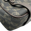 ロエベ LOEWE アナグラム ハンドバッグ OB1724 ブラウン シルバー金具 PVC レディース