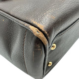 ロエベ LOEWE ヘリテージ トートバッグ ブラウン レザー レディース トートバッグ