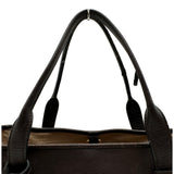 ロエベ LOEWE ヘリテージ トートバッグ ブラウン レザー レディース トートバッグ