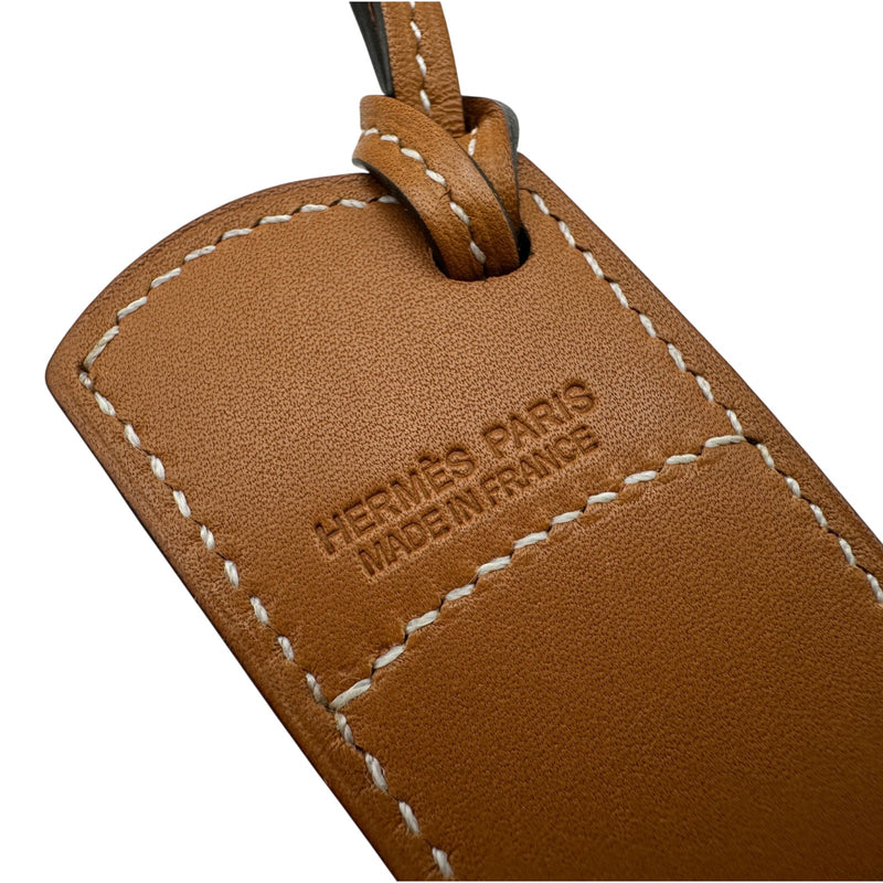 エルメス HERMES パドックボットチャーム ローズエテ/ナチュラル