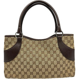 グッチ GUCCI GGキャンバス ハンドバッグ 113015 ベージュ キャンバス レディース ハンドバッグ