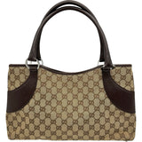 グッチ GUCCI GGキャンバス ハンドバッグ 113015 ベージュ キャンバス レディース ハンドバッグ
