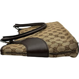 グッチ GUCCI GGキャンバス ハンドバッグ 113015 ベージュ キャンバス レディース ハンドバッグ