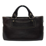セリーヌ CELINE ブギーハンドバッグ ブラウン レザー レディース ハンドバッグ
