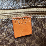 セリーヌ CELINE マカダム トートバッグ ブラウン PVC/レザー レディース トートバッグ