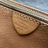 セリーヌ CELINE マカダム ショルダーバッグ ブラウン PVC/レザー レディース ショルダーバッグ