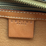 セリーヌ CELINE マカダム ハンドバッグ ブラウン PVC レディース